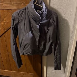 Lululemon Charcoal Athletic Puffer Jacket